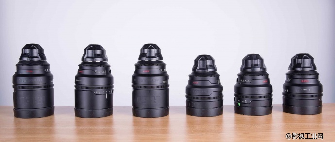 基本全新的RED PRO电影镜头一组，库克代工