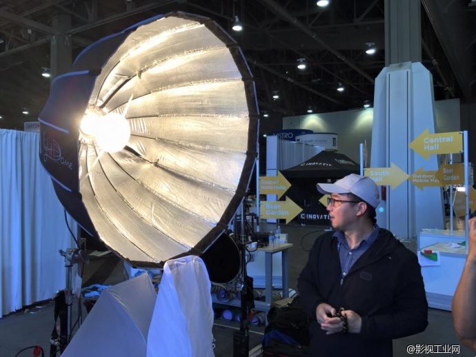 Aputure爱图仕NAB2016第一天现场播报:光·风暴系列又出新品!