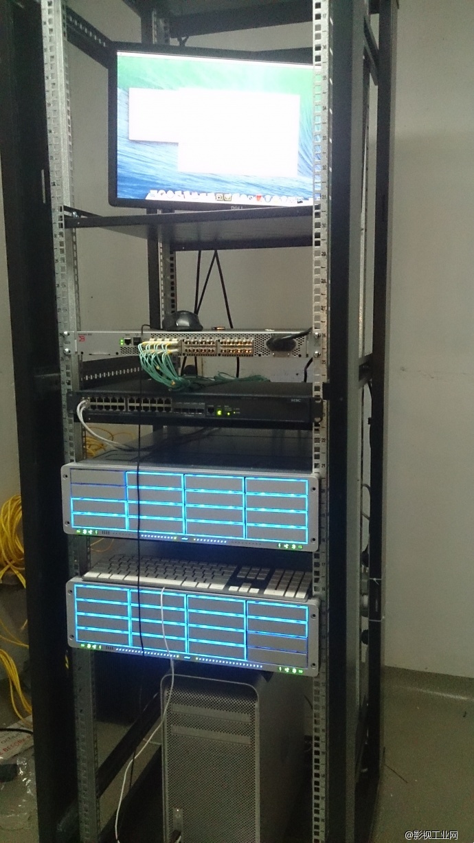 苹果XSAN非编剪辑网,真人秀后期剪辑机房组建