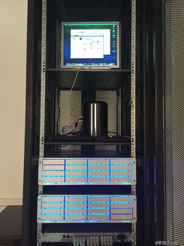 苹果XSAN非编剪辑网,真人秀后期剪辑机房组建