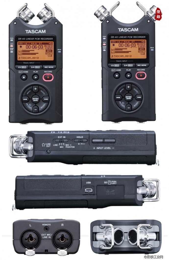 Tascam DR-40 线性PCM录音机