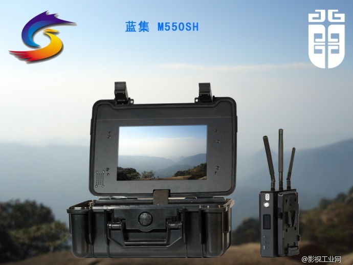 HDMI SDI 高清无线传输系统实现150米有效传输自带无线监看器和全双工无线语音系统