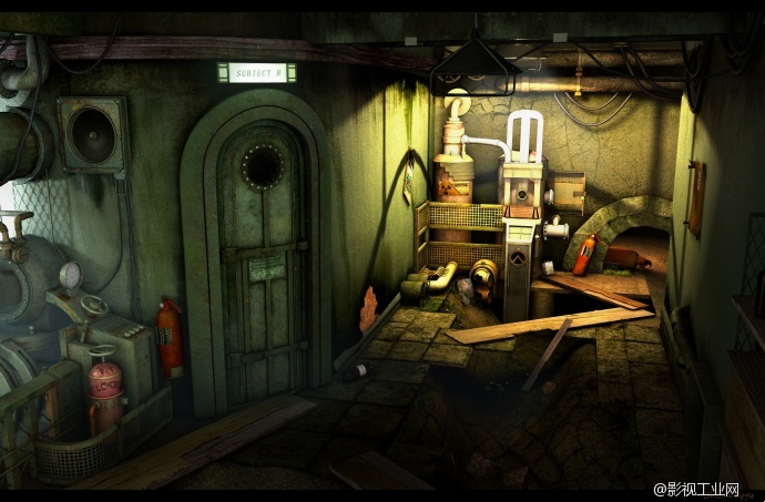 应用maya中mr渲染_室内