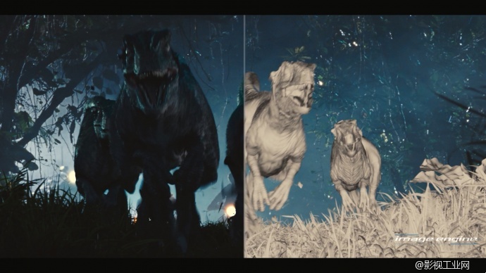 《侏罗纪世界》丛林环境渲染VFX解析