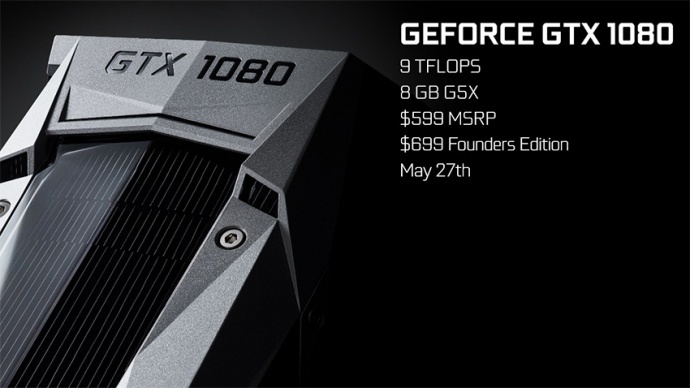 惊爆消息！GeForce GTX 1080超过TITAN X的性能，价格却只有其一半！