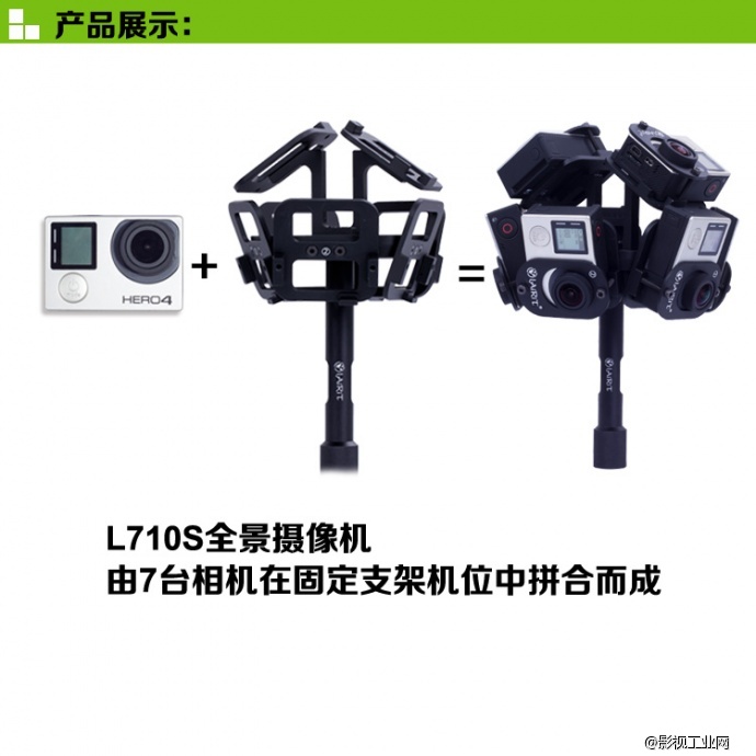 Lairit（ 莱瑞特）L710S专业级VR全景相机