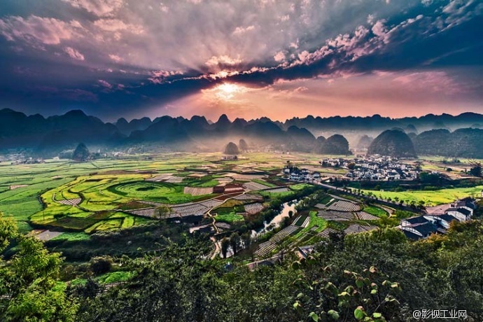 畅享金色初春 记游学院黔西南深度摄影之旅