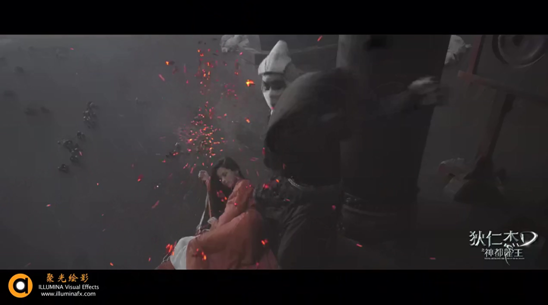 全球顶尖特效作品集锦《Foundry 2015》收录中国特效公司聚光绘影作品