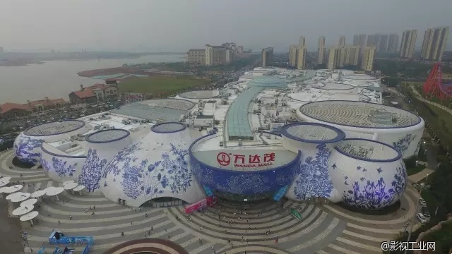 全球首个万达茂及主题乐园——南昌万达乐园航拍