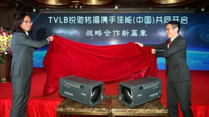 佳能携手TVLB锐驰转播 共同助力中超联赛