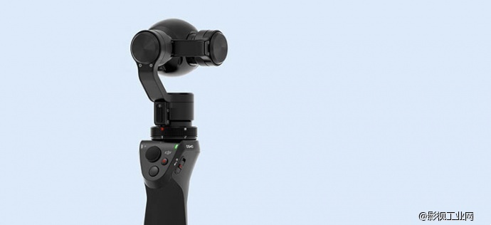 DJI大疆Osmo 灵眸 手持云台相机 手持稳定器Omso手持云台相机