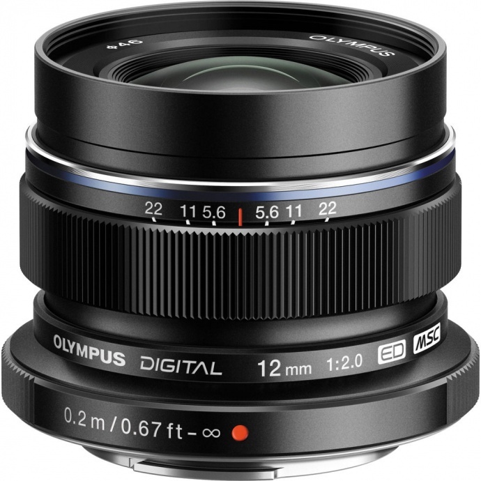 奥林巴斯（OLYMPUS）12mm f2.0 广角定焦镜头 M4/3卡口 GH4专用 现货