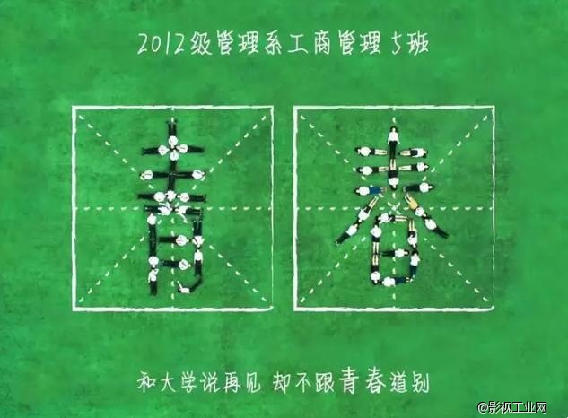 大学生用无人机航拍创意毕业照