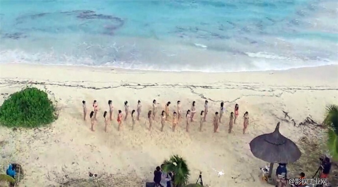 SNH48《梦想岛》音乐mv航拍素材