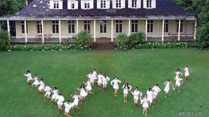 SNH48《梦想岛》音乐mv航拍素材