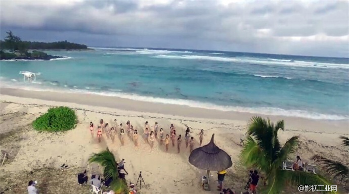 SNH48《梦想岛》音乐mv航拍素材