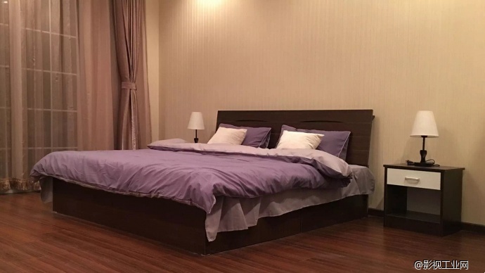 亿动力数字影视基地影棚　　101号实景棚—简约时尚风格