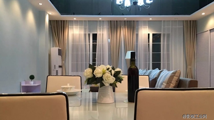 亿动力数字影视基地影棚　　102号实景棚—舒适田园风格