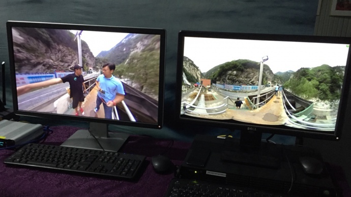 360°VR全景直播拍摄 ‖ 世界首场大山深处的VR全景直播