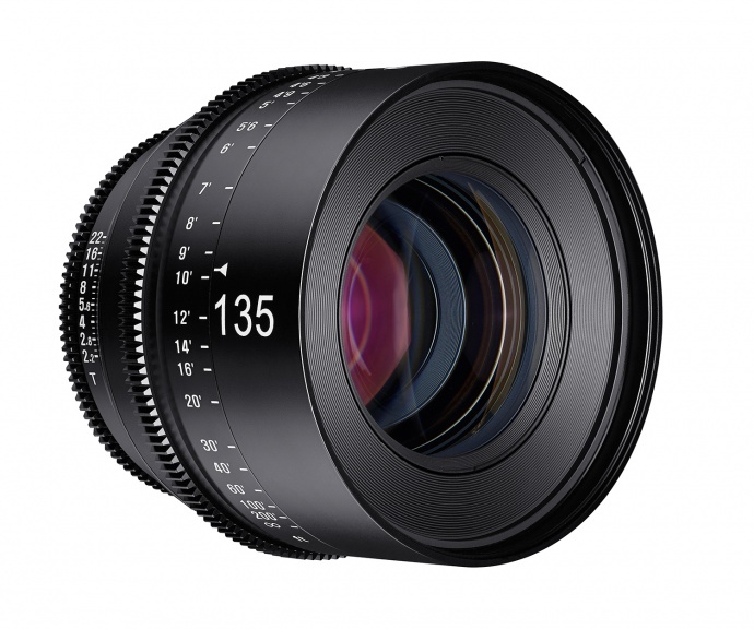 Samyang三洋发布Rokinon XEEN 135mm Lens电影镜头