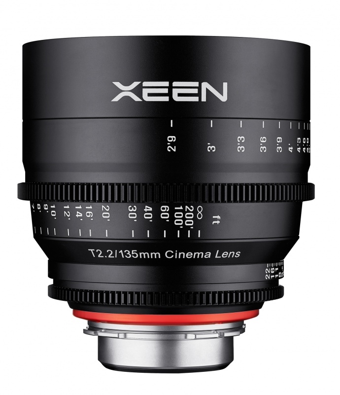 Samyang三洋发布Rokinon XEEN 135mm Lens电影镜头