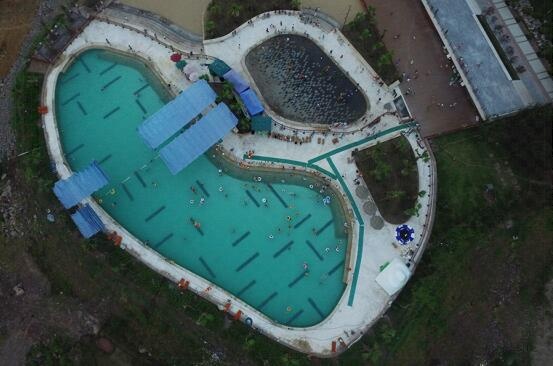 这个夏天怎么过?看云阳县阳光沙滩航拍解暑