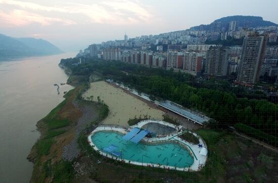 这个夏天怎么过?看云阳县阳光沙滩航拍解暑