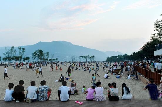 这个夏天怎么过?看云阳县阳光沙滩航拍解暑