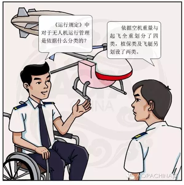 中国 AOPA教你学《轻小无人机运行规定（试行）》漫画第三期