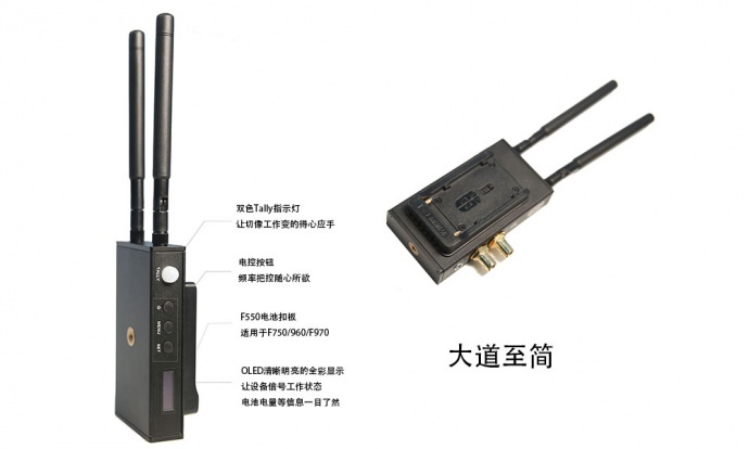 影视无线图传选蓝集无线靠谱安全稳定，省心省力 导演必备神器！