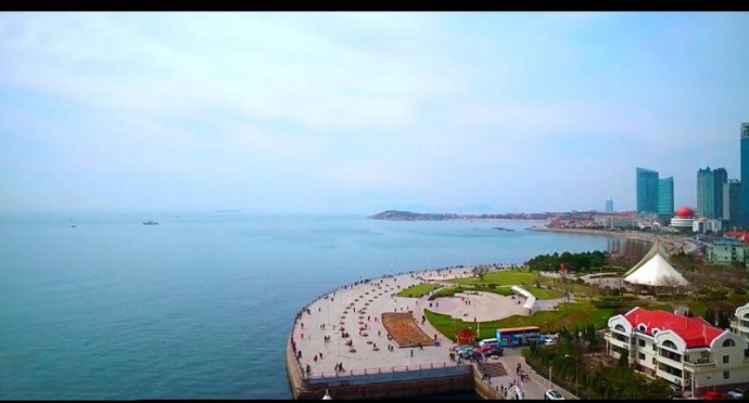 航拍带您见您没见过的青岛