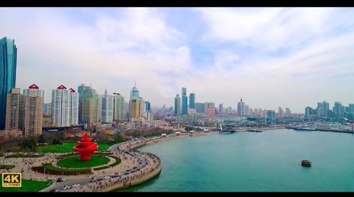 航拍带您见您没见过的青岛