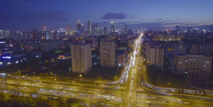 在北京作影视，不用航拍怎么行！