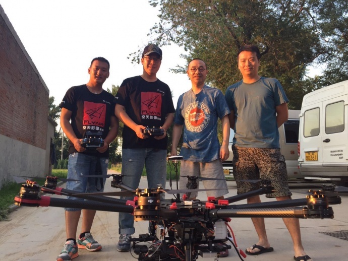 在北京作影视，不用航拍怎么行！