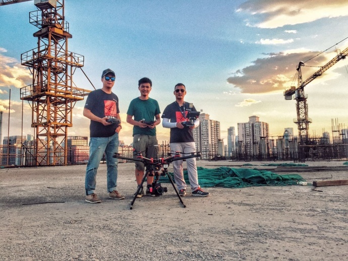 在北京作影视，不用航拍怎么行！