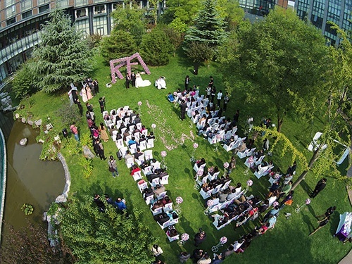 郑州飞翔航拍工作室，婚礼航拍500元起