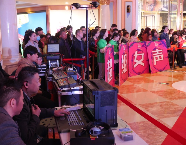 2016“超级女声”海选直播——凯联核心设备与技术齐上阵