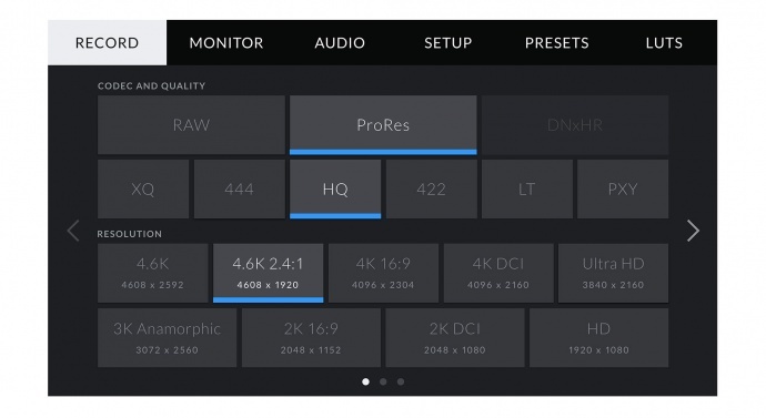 URSA Mini新操作系统Beta 2发布