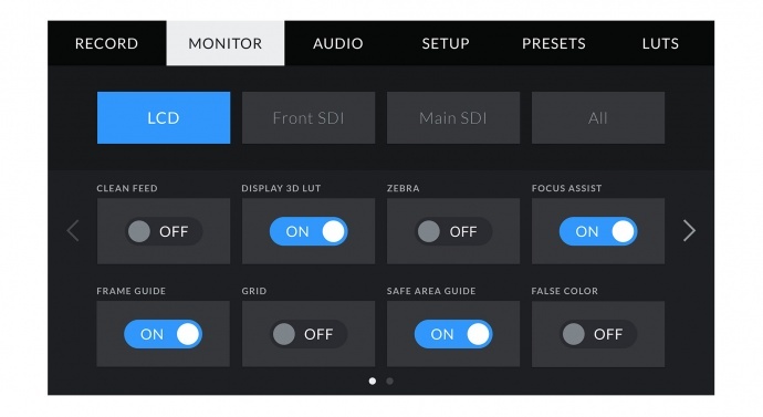 URSA Mini新操作系统Beta 2发布