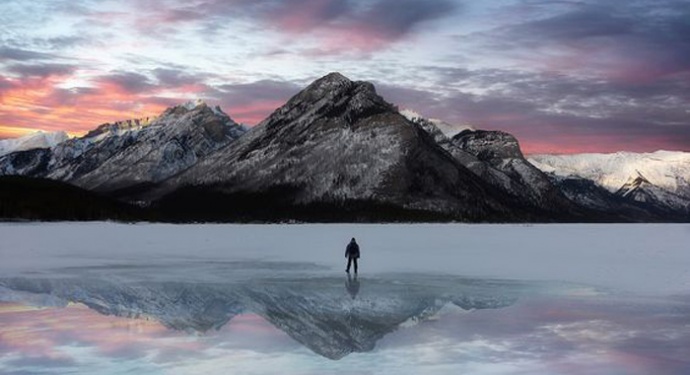 ​游学院绝美落基山银白冬季行摄