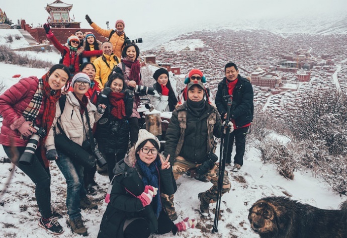 信仰之光·游学院川西色达亚青藏文化摄影