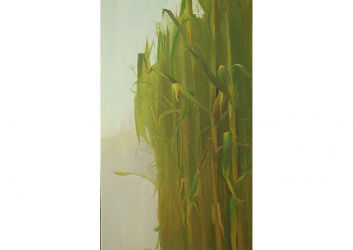 油画《生命的歌》