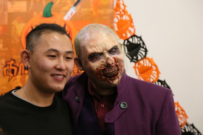 钱人豪现身第二届南瓜奇幻电影节，力挺影迷精神
