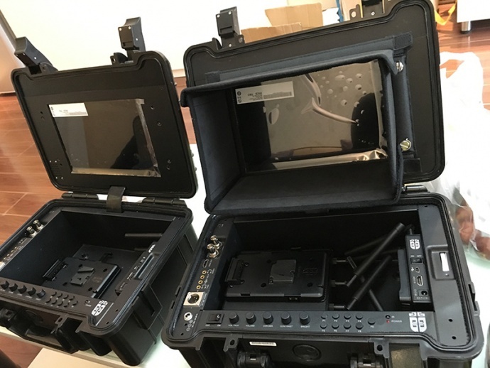 影视高清无线监看带无线图传和无线导播内置专业视频分析功能