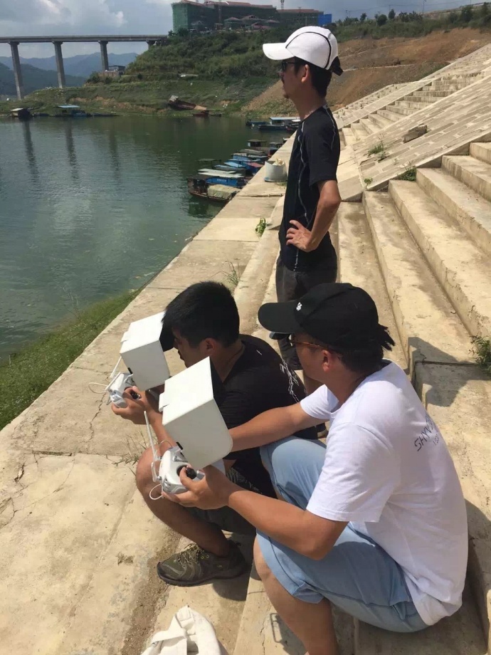 美国大选直播惊现斯凯威航拍画面, 全美国人民都看到我们航拍了