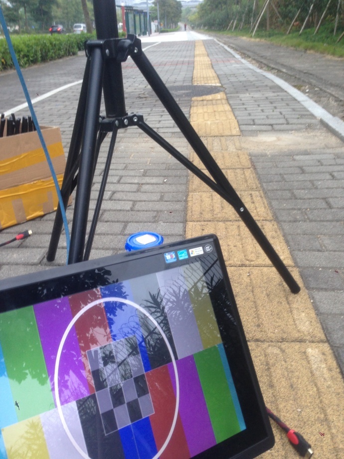 深圳蓝集无线图传现场实测