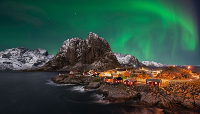 ​极致梦幻·游学院元旦挪威猎摄极光