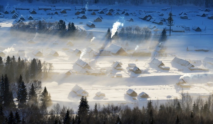 ​冷酷仙境·游学院新疆禾木喀纳斯冬日盛宴
