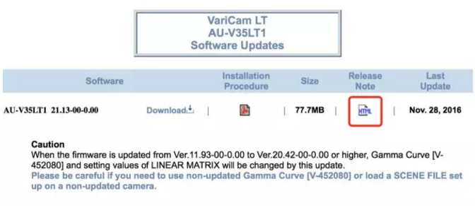 【重大更新】中文菜单用起来！Varicam LT最新固件升级