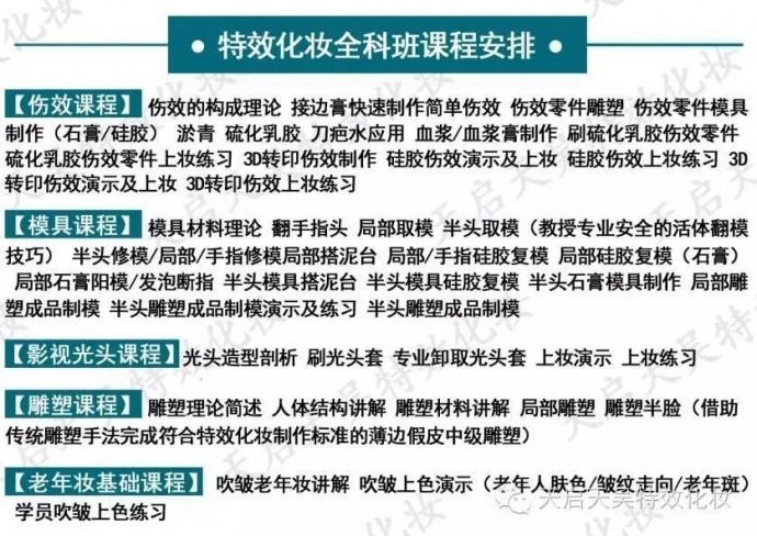 关于正规特效化妆培训 | 我们开不起玩笑 | 天吴影视特效化妆